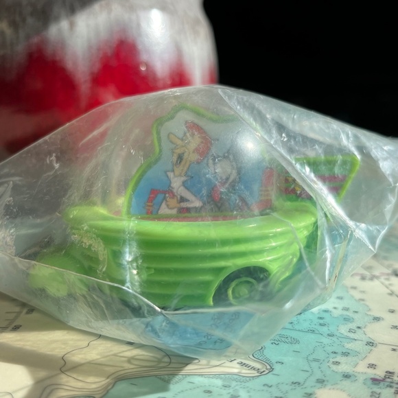 Vintage 1999 The Jetsons Wacky Race Spaceship Action Figure NIP - Picture 1 of 4
